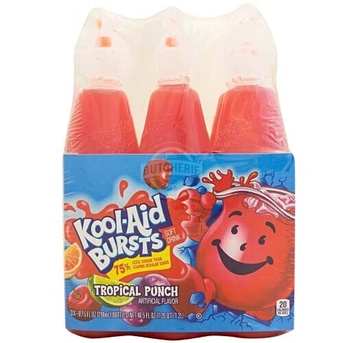 Kool Aid Tropical Punch Bursts, 6 Pk