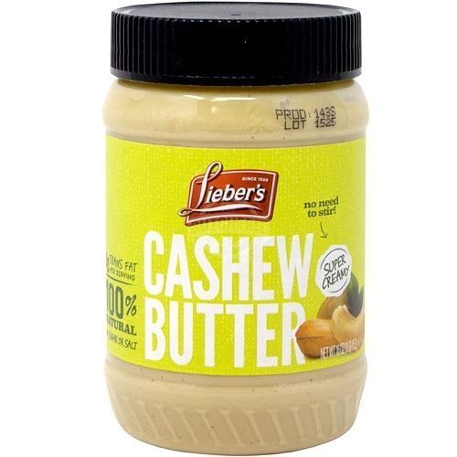 Lieber's Cashew Butter, 18 Oz