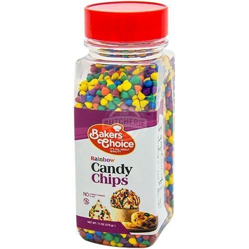 Baker's Choice Rainbow Candy Chips, 10 Oz