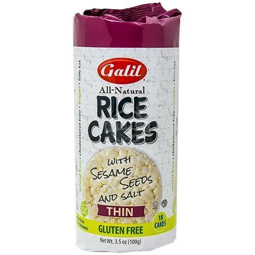 THIN RICE CAKES W/SESAME