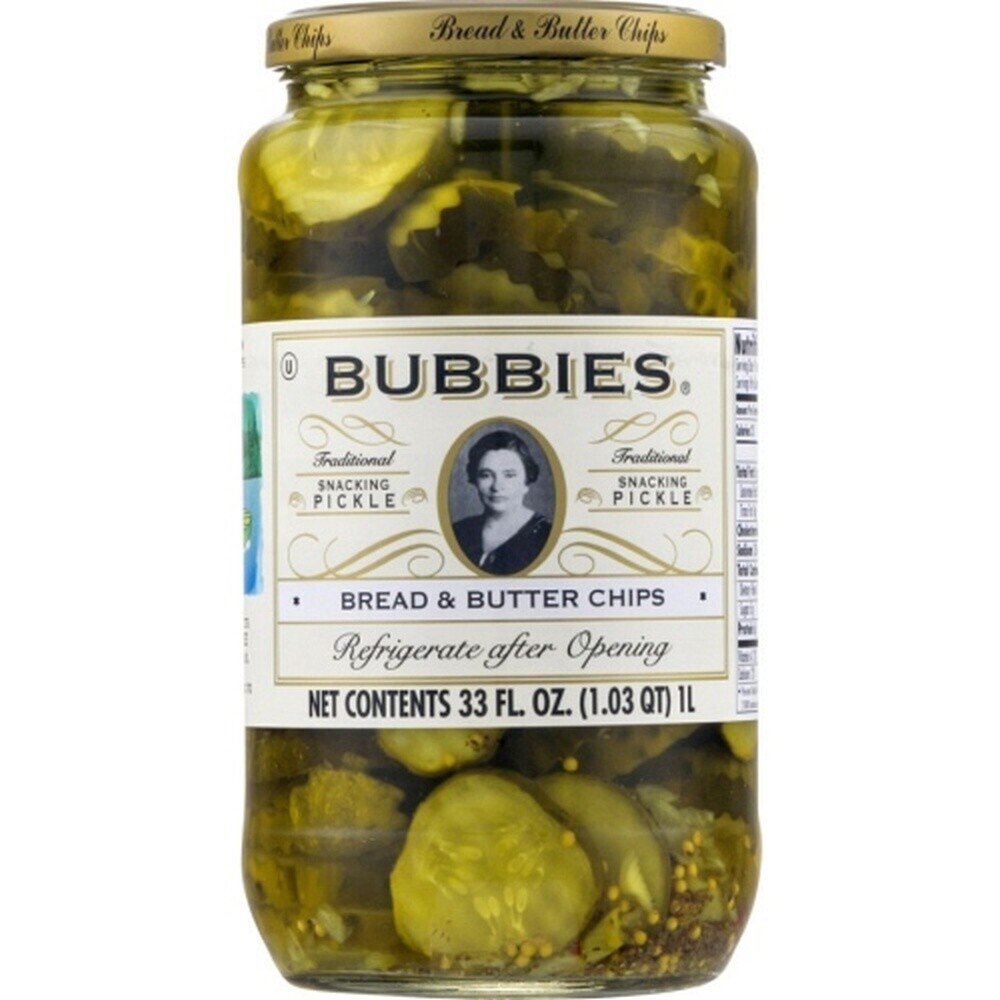 Bubbies Bread & Butter Pickle Chips
