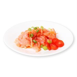 Natural Salmon Lox Bits, 8 oz avg