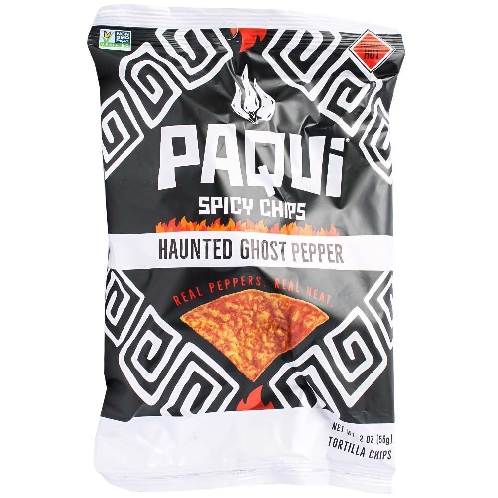 Paqui Spicy Chips Haunted Ghost Pepper