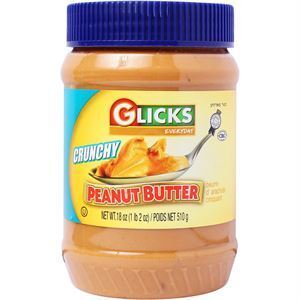 Glicks Peanut Butter Chunky, 18 Oz