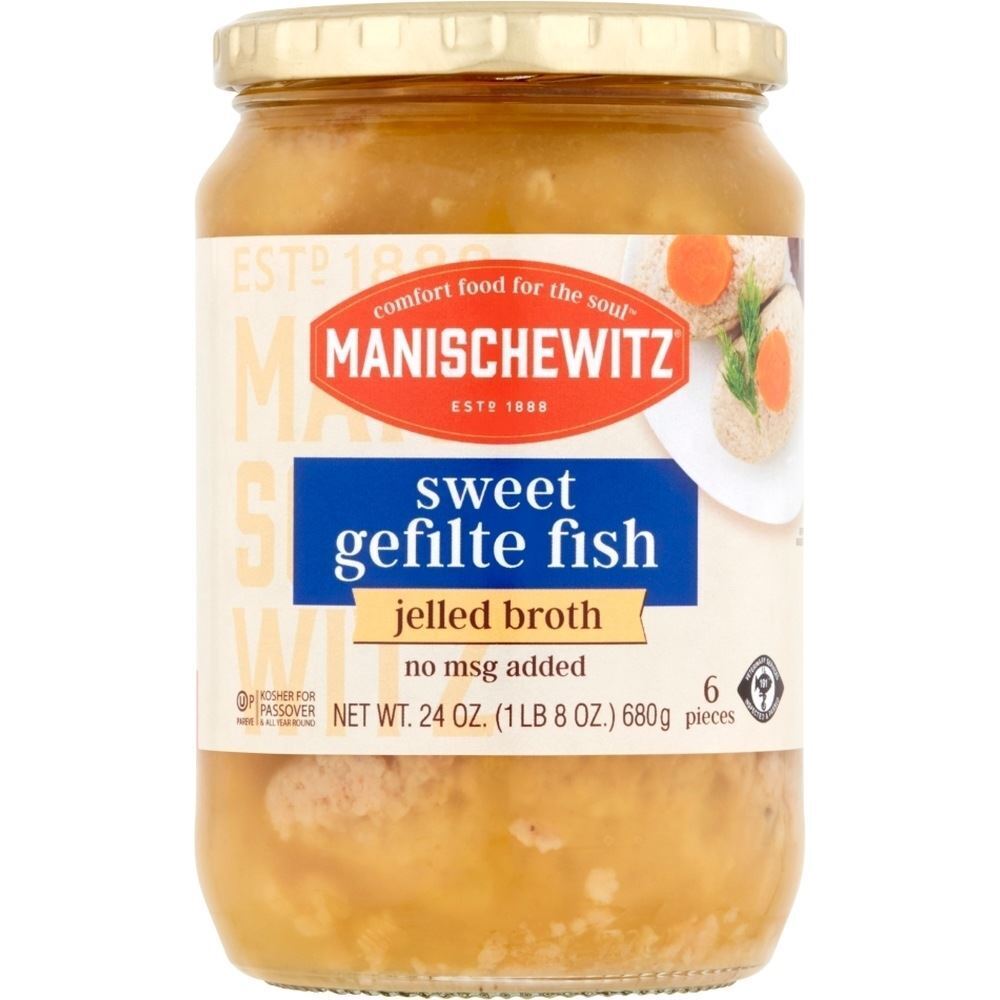 Manischewitz Sweet Gefilte Fish, 24 Oz