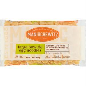 Manischewitz Large Bow Ties Noodles, 7 Oz