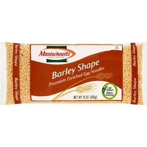 Manischewitz Barley Shape Noodles, 12 Oz