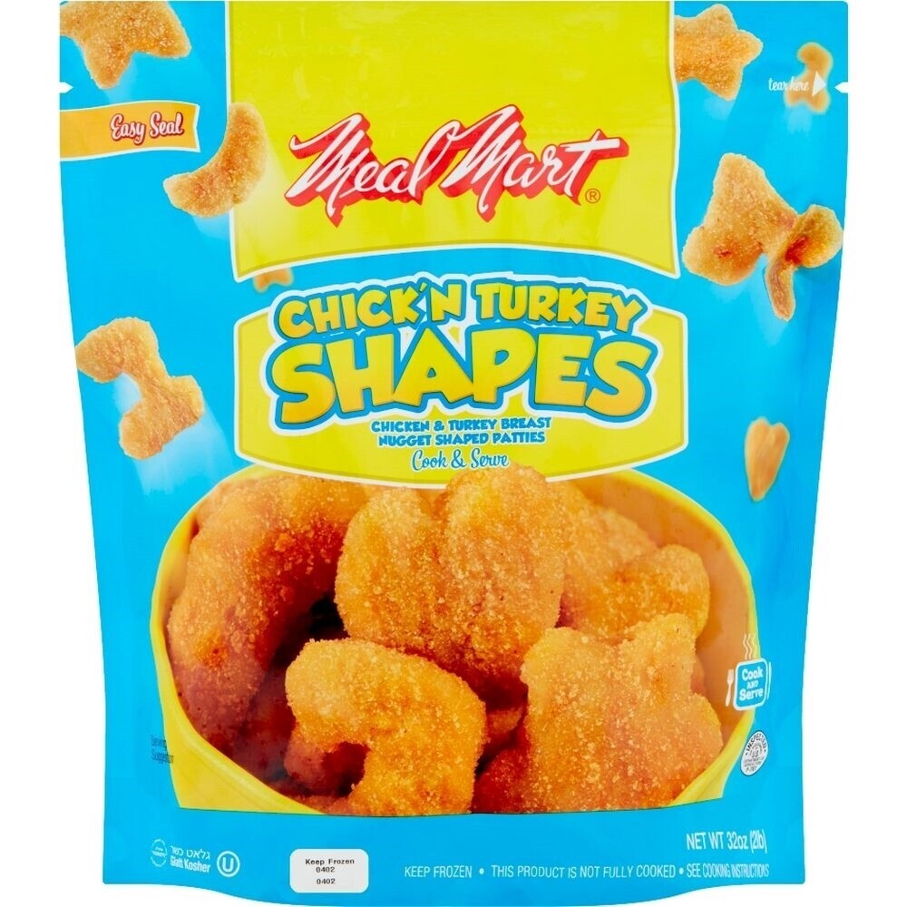Meal Mart Fun Shapes Breaded Chicken Nug, 32 Oz