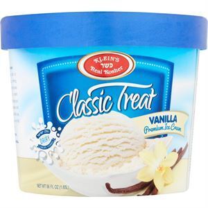Klein's Real Vanilla Ice Cream, 56 Oz