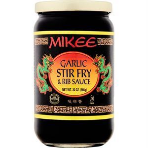 Mikee Garlic Stir Fry Sauce, 20 Oz