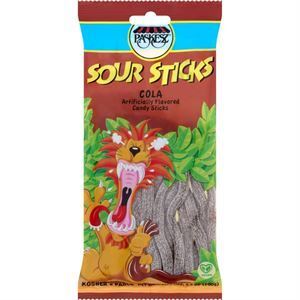 Paskesz Sour Sticks Cola, 3.5 Oz