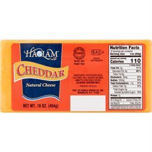 Haolam Colored Cheddar Cheese, 16 Oz
