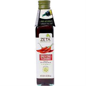 Zeta Olive Oil With Hot Pepper, 8.5 Oz