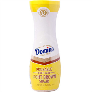 Domino Pourable Light Brown Sugar, 10 Oz