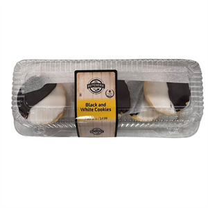 Homemade Black and White Cookies