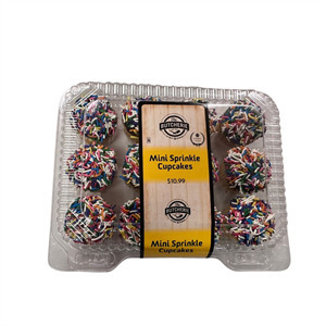 Mini Sprinkle Cupcakes