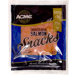 Acme Smoked Nova Salmon Snacks, 5 Oz