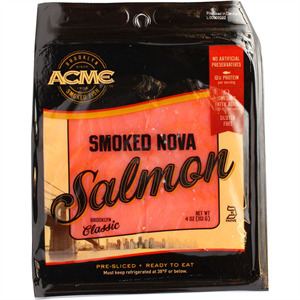 Acme Smoked Nova Salmon, 4 Oz