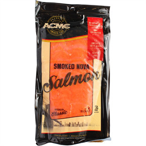 Acme Smoked Nova Salmon Lox, 16 Oz