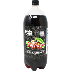 Mayim Chaim Black Cherry Soda, 2 Lt