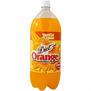Mayim Chaim Diet 2 Liter Orange, 67.6 Oz