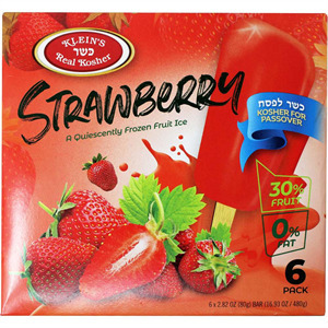 6pk Strawberry Fruit Bar