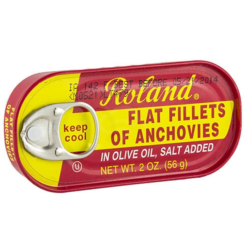 ROLAND FLAT FILLETS OF ANCHOVIES