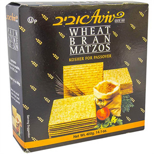 Aviv Wheat Bran Matzos, 14.1 Oz