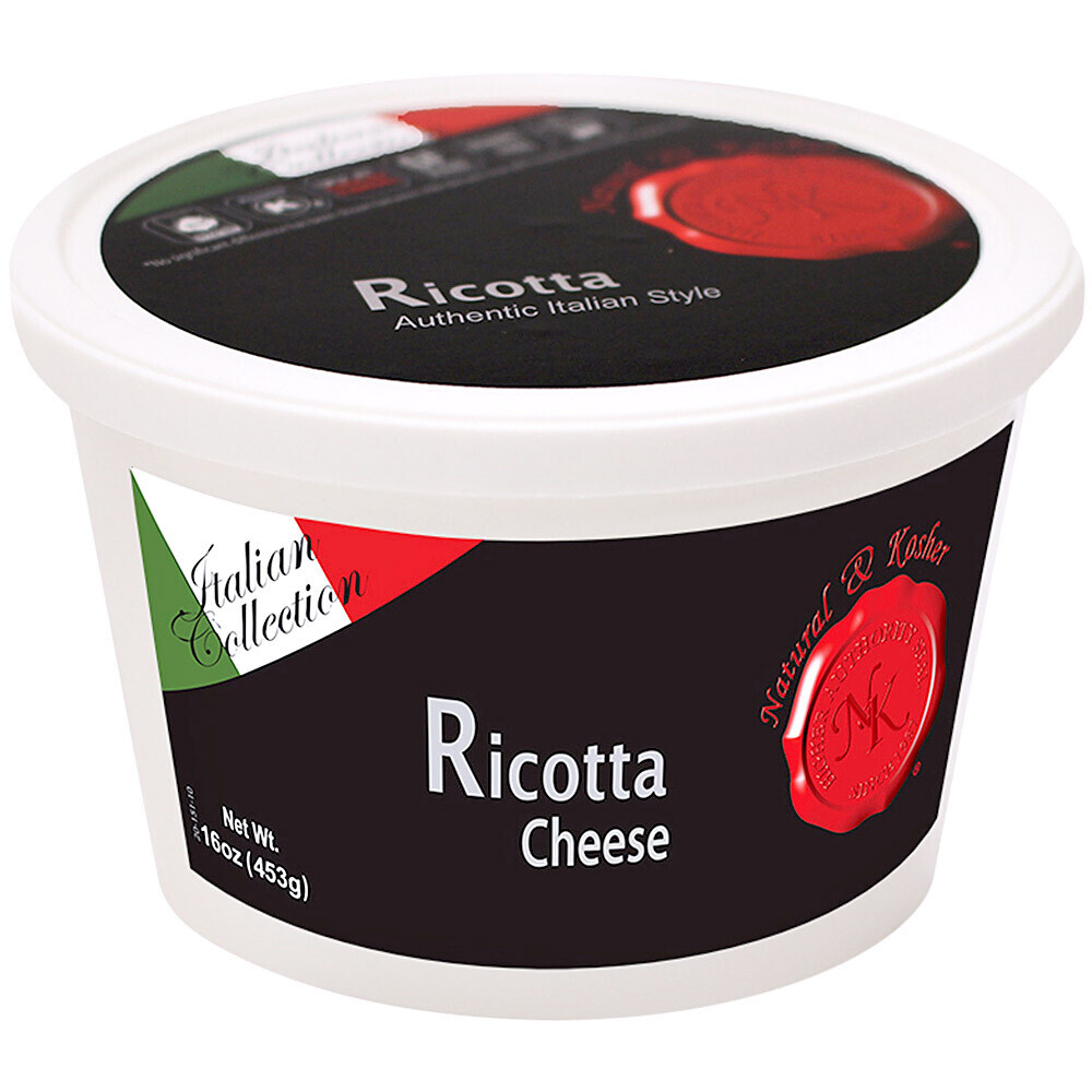 Natural Kosher Ricotta Cheese, 16 Oz