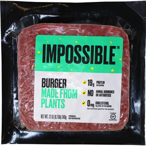 Impossible Made From Plants Burger