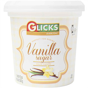 Glicks Vanilla Sugar, 12 Oz