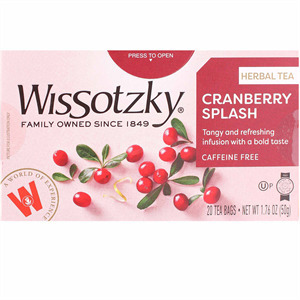 Wissotzky Tea Cranberry Splash