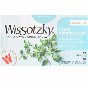 Wissotzky Tea Peppermint, 1.41 Oz