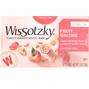 Wissotzky Tea Fruit Galore, 1.37 Oz