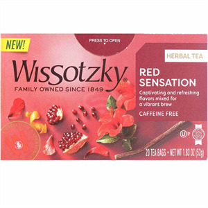 Wissotzky Red Sensation Herbal Tea