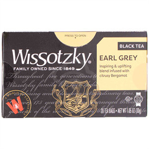 Wissotzky Tea Earl Grey, 1.32 Oz