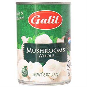 Galil Mushrooms Whole, 8 Oz