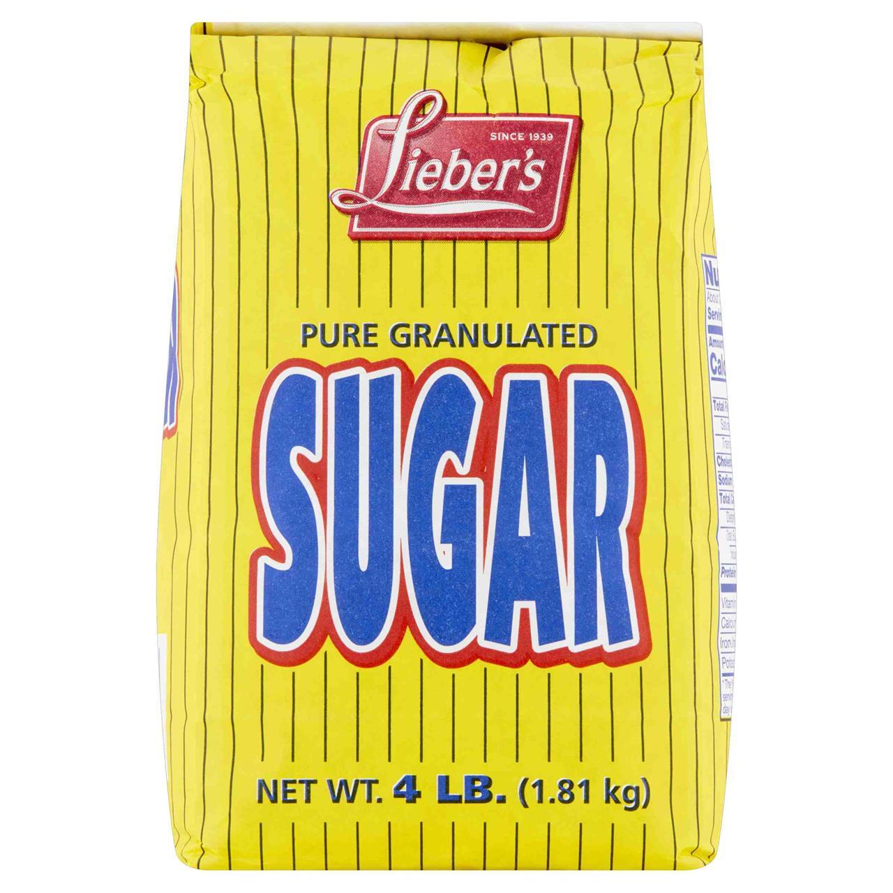 Lieber's Sugar, 4 Lb