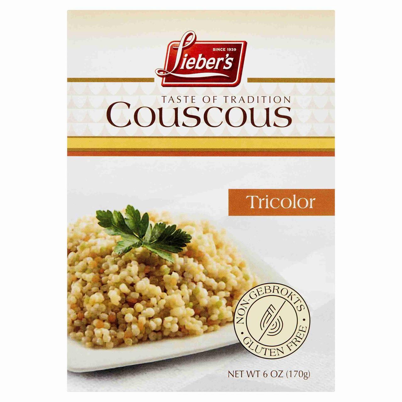 Lieber's Tri Color Couscous, 6 Oz
