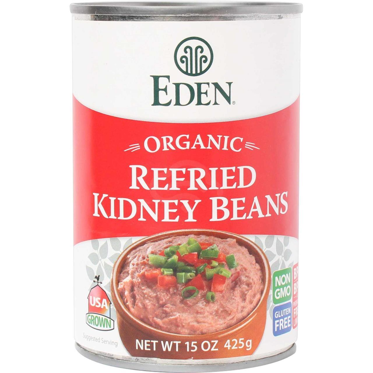 Eden Organic Refried Kidney Beans, 15 Oz