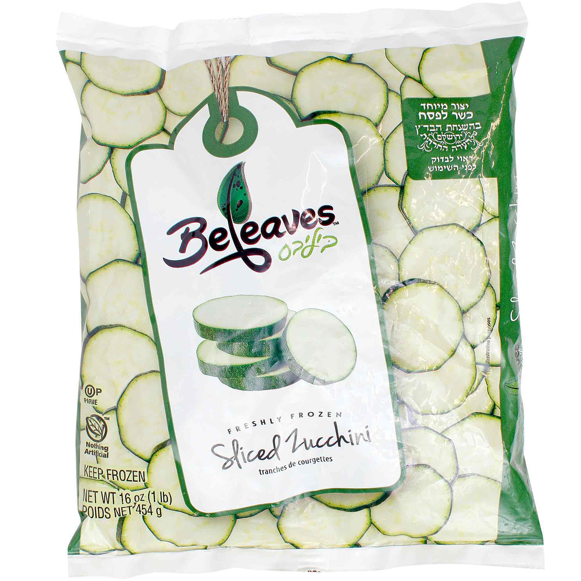 Frozen Sliced Zucchini