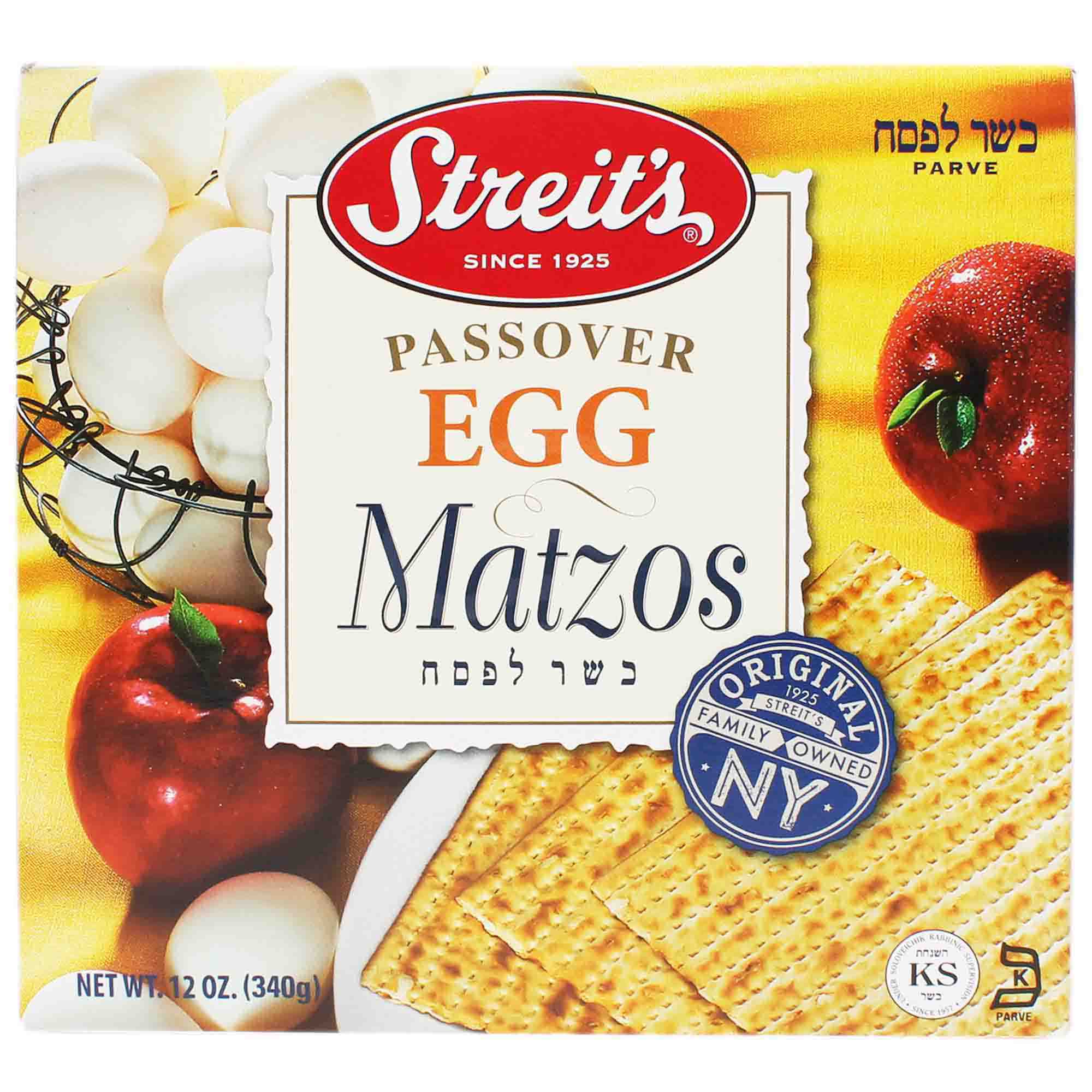Streits Egg Matzos, 12 Oz